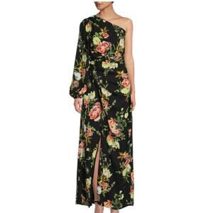 Women’s 6 Rachel Roy One Shoulder Floral Dress NWT Wedding Guest‎ $209